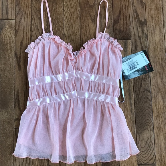 Rampage Tops - Rampage peach pink top size size S